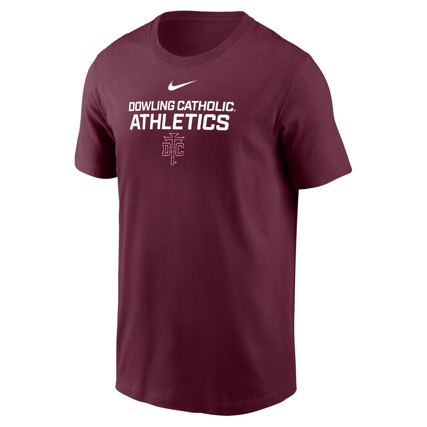 Nike Sideline Dri-FIT Men's Cotton Tee - Deep Maroon