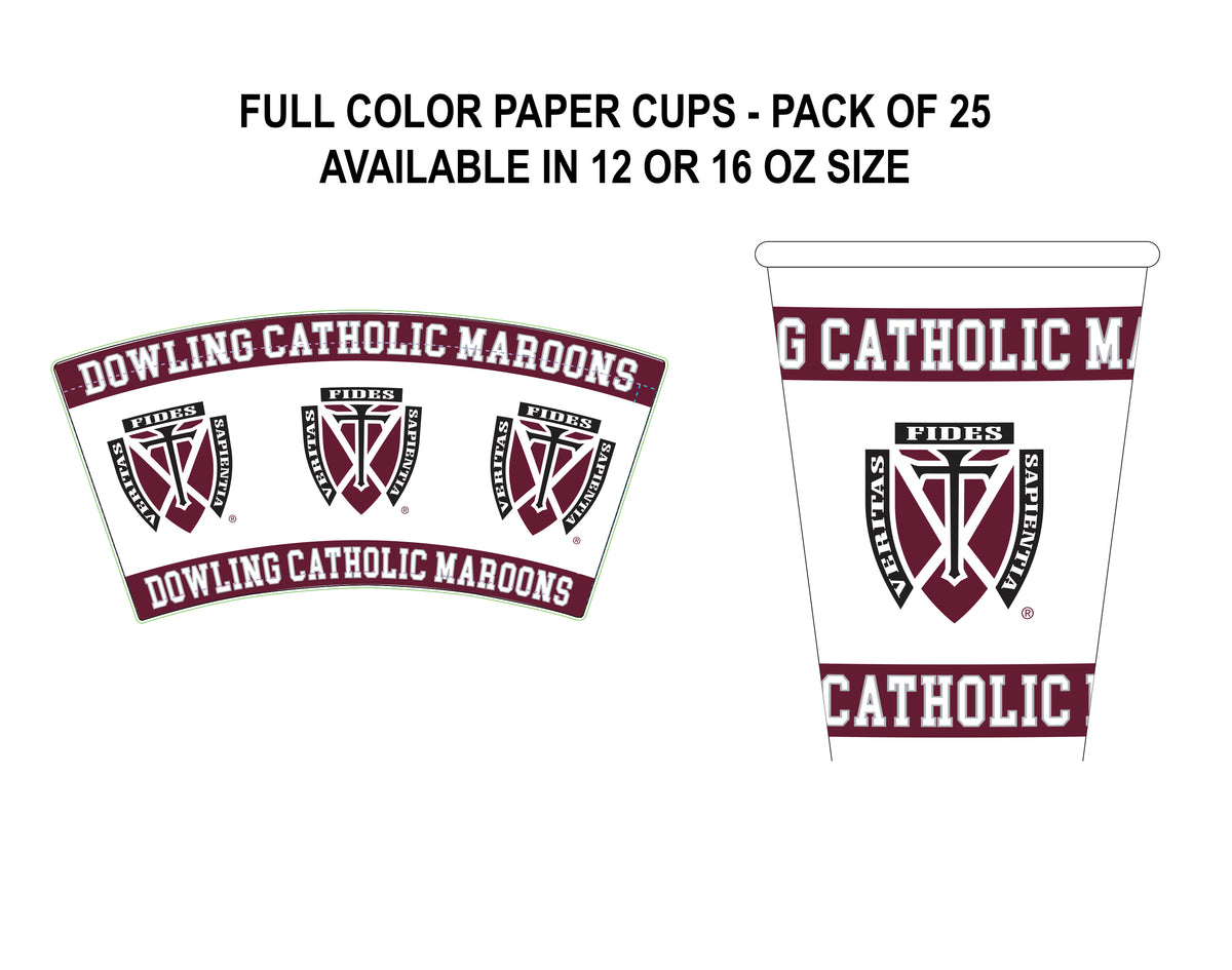 Dowling Catholic Graduation Tableware
