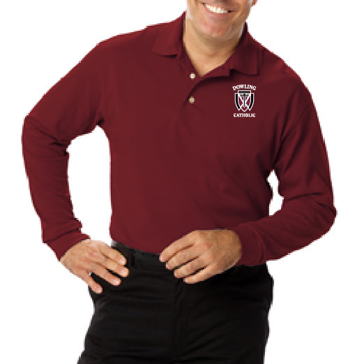 Men's Cotton Polo, SHORT or LONG-SLEEVED - ONLINE