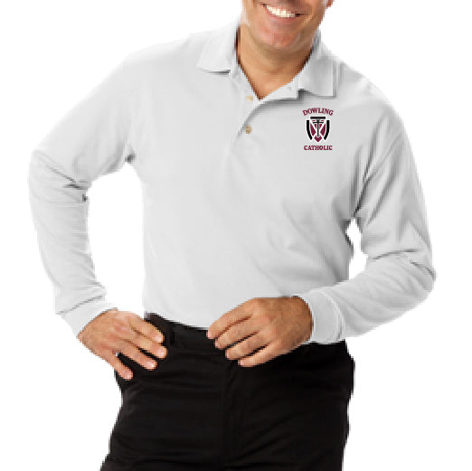Men's Cotton Polo, SHORT or LONG-SLEEVED - ONLINE