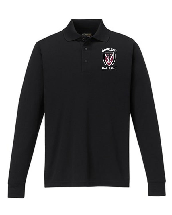 Men's Microfiber Performance Polo, SHORT or LONG-SLEEVED - ONLINE