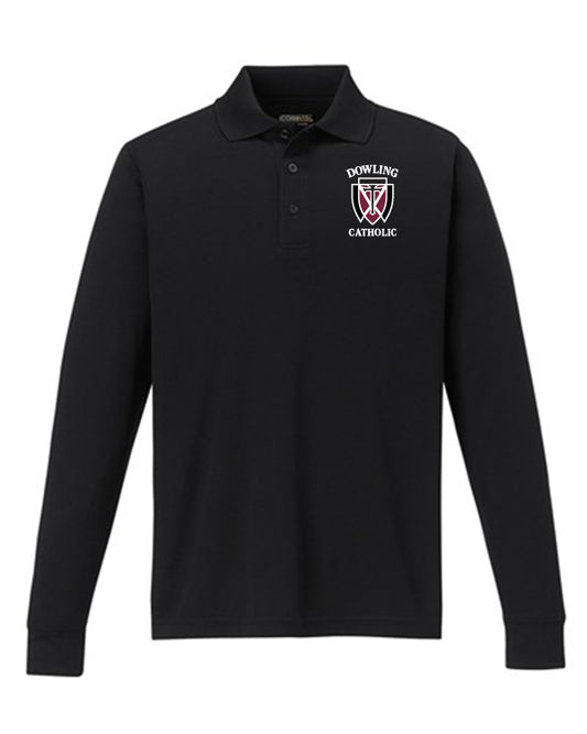 Men's Microfiber Performance Polo, SHORT or LONG-SLEEVED - ONLINE
