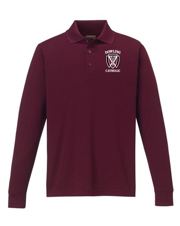 Men's Microfiber Performance Polo, SHORT or LONG-SLEEVED - ONLINE
