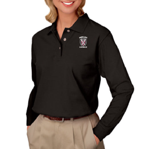 Women's Cotton Polo, SHORT or LONG-SLEEVED - ONLINE