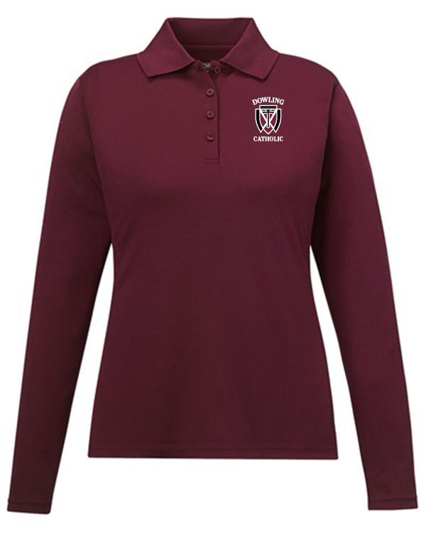 Women's Performance Polo, SHORT or LONG-SLEEVED - ONLINE