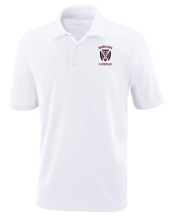 Men's Microfiber Performance Polo, SHORT or LONG-SLEEVED - ONLINE