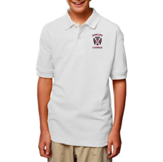 Youth Cotton Polo, SHORT or LONG-SLEEVED - ONLINE