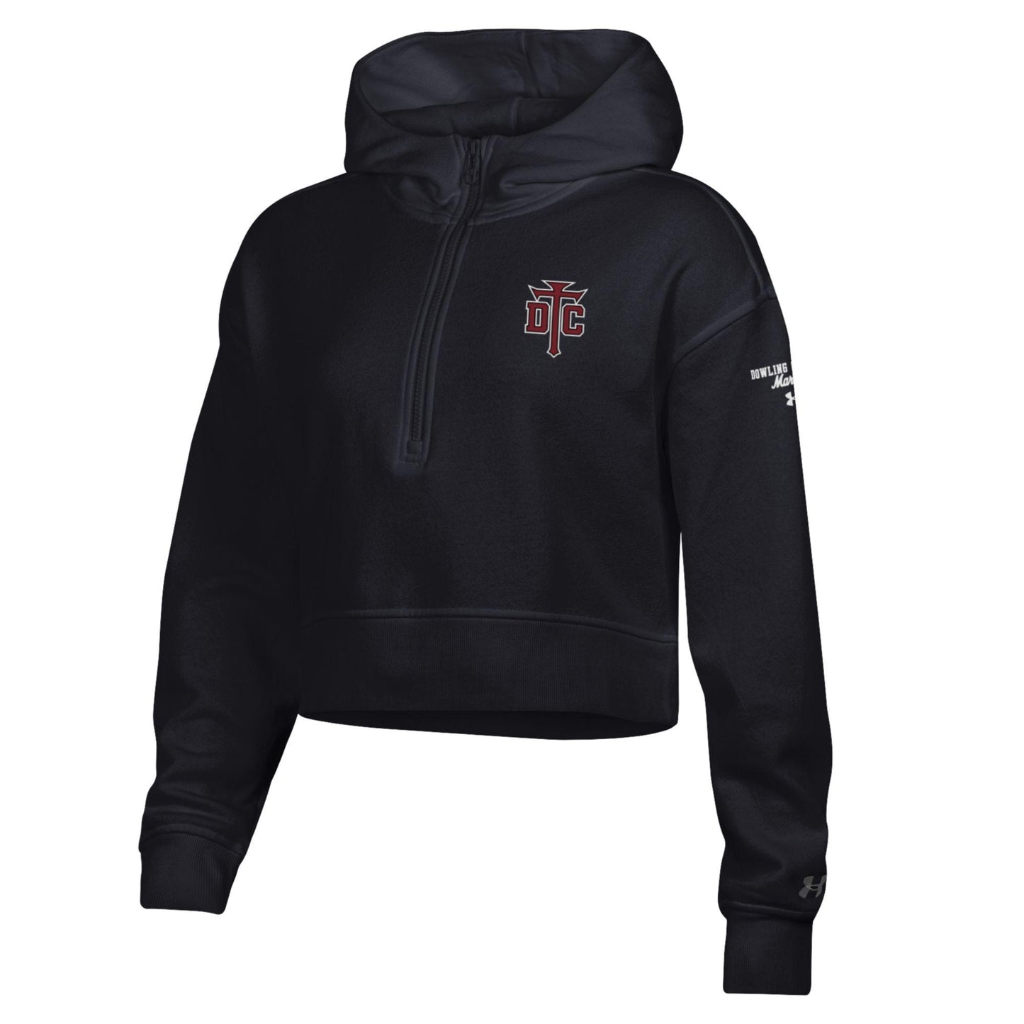 Under Armour Women's Rival Fleece 1/2 Zip Hood