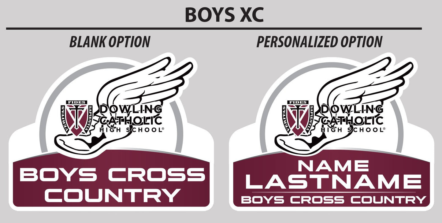 Boys Cross Country Yard Sign