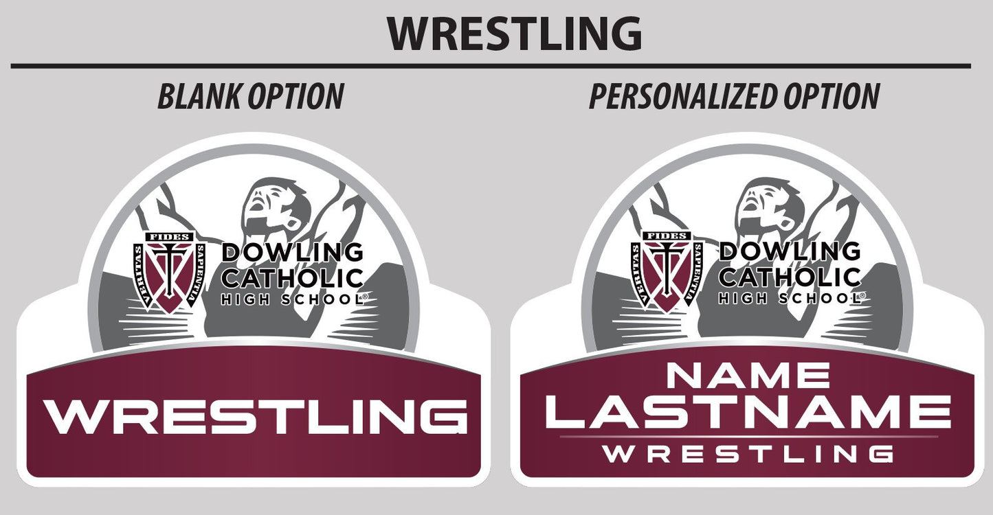 Wrestling Yard Sign