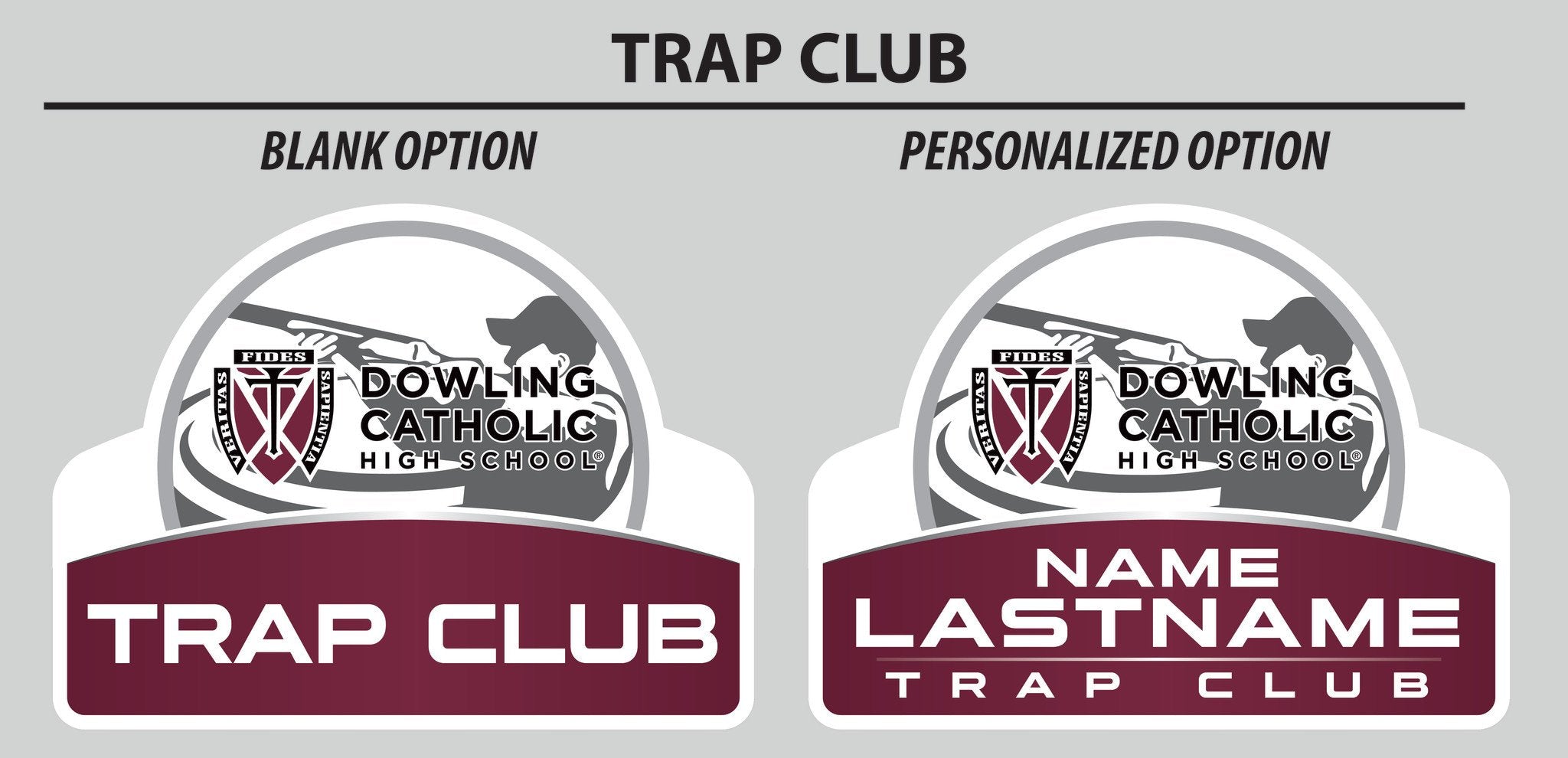 Trap Ratb Sign Trap Club Yard Sign – Dowling Catholic Campus Store