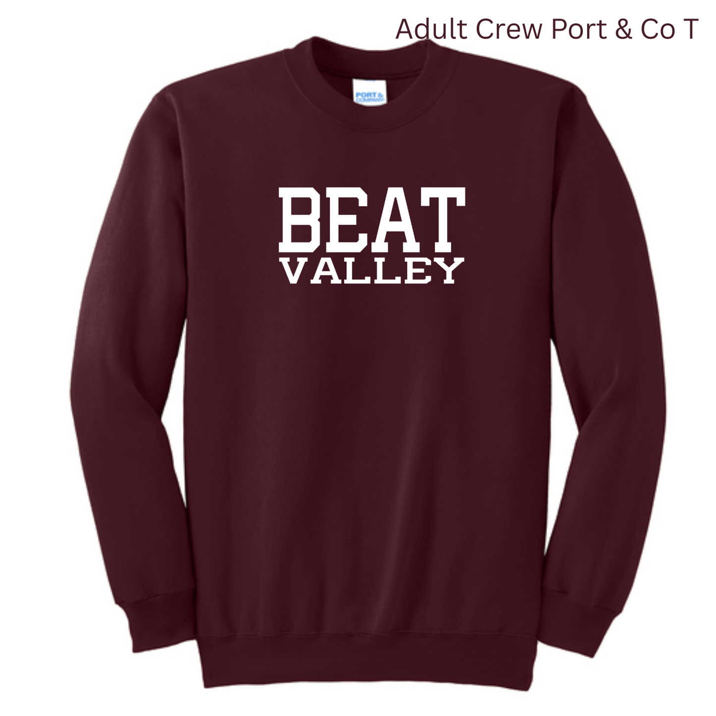 2026 BEAT VALLEY - Adult Sweatshirts