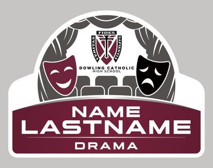 Drama Yard Sign