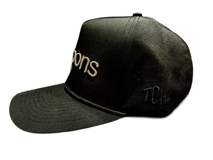 5-Panel Structured Performance Snapback with Rope