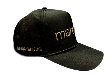 5-Panel Structured Performance Snapback with Rope
