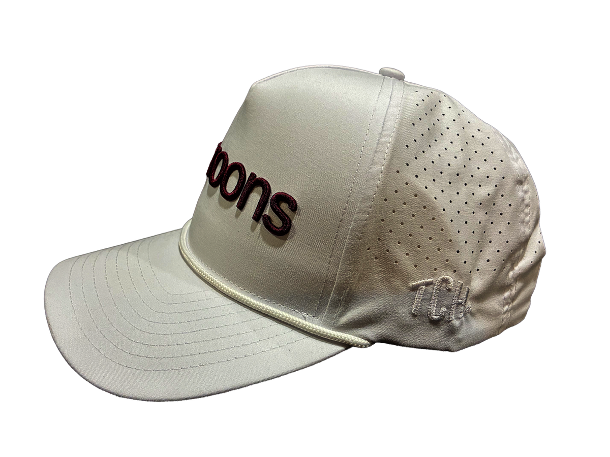 5-Panel Structured Performance Snapback with Rope