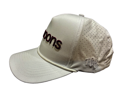 5-Panel Structured Performance Snapback with Rope