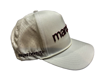 5-Panel Structured Performance Snapback with Rope