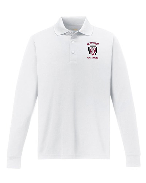 Men's Microfiber Performance Polo, SHORT or LONG-SLEEVED - ONLINE