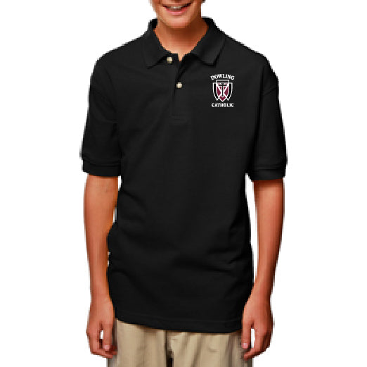 Youth Cotton Polo, SHORT or LONG-SLEEVED - ONLINE
