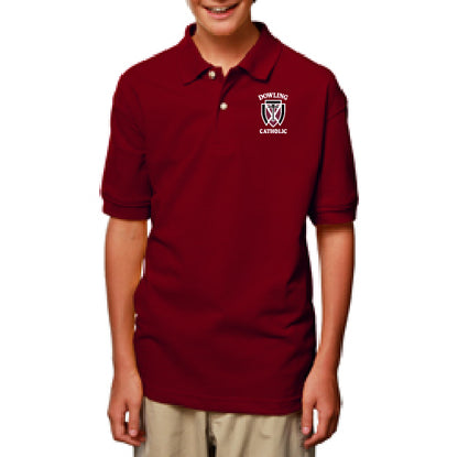 Youth Cotton Polo, SHORT or LONG-SLEEVED - ONLINE