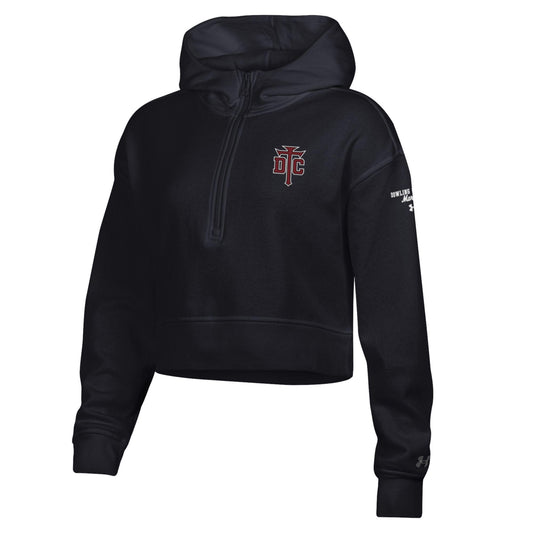 Under Armour Women's Rival Fleece 1/2 Zip Hood