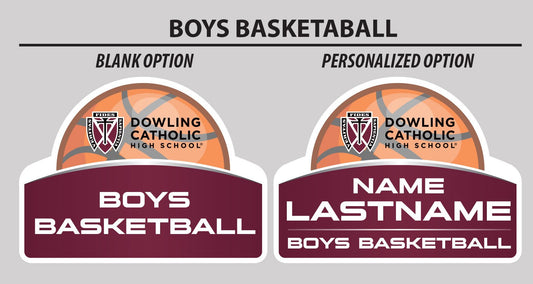 Boys Basketball Yard Sign