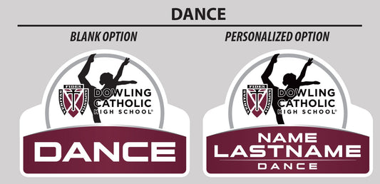 Dance Yard Sign