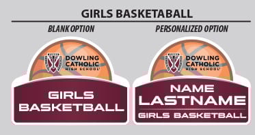 Girls Basketball Yard Sign