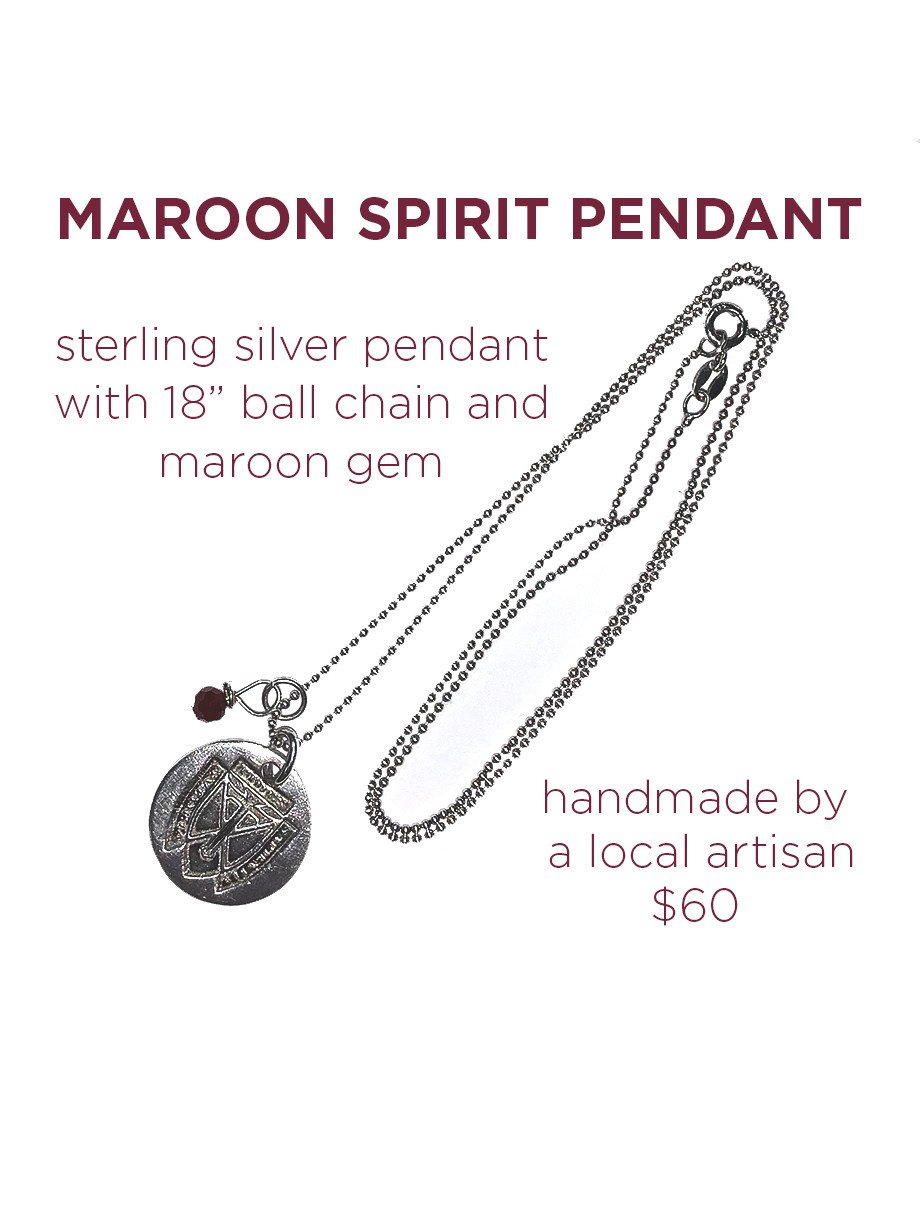 Sterling Silver Crest Necklace
