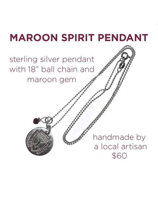 Sterling Silver Crest Necklace