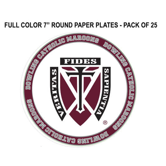 Dowling Catholic Graduation Tableware