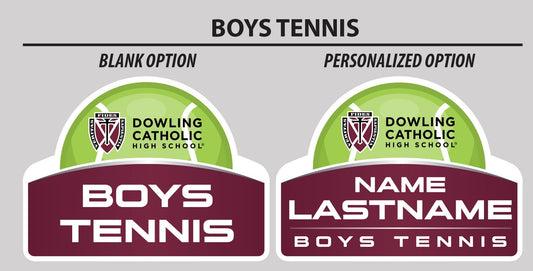 Boys Tennis Yard Sign