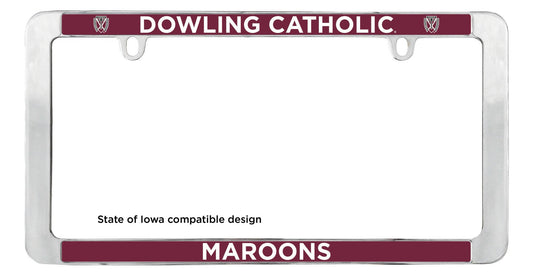 License Plate Frame - Iowa approved